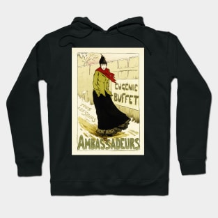 AMBASSADEURS Eugenie Buffet French Opera Singer Vintage Performances Poster Advert Hoodie